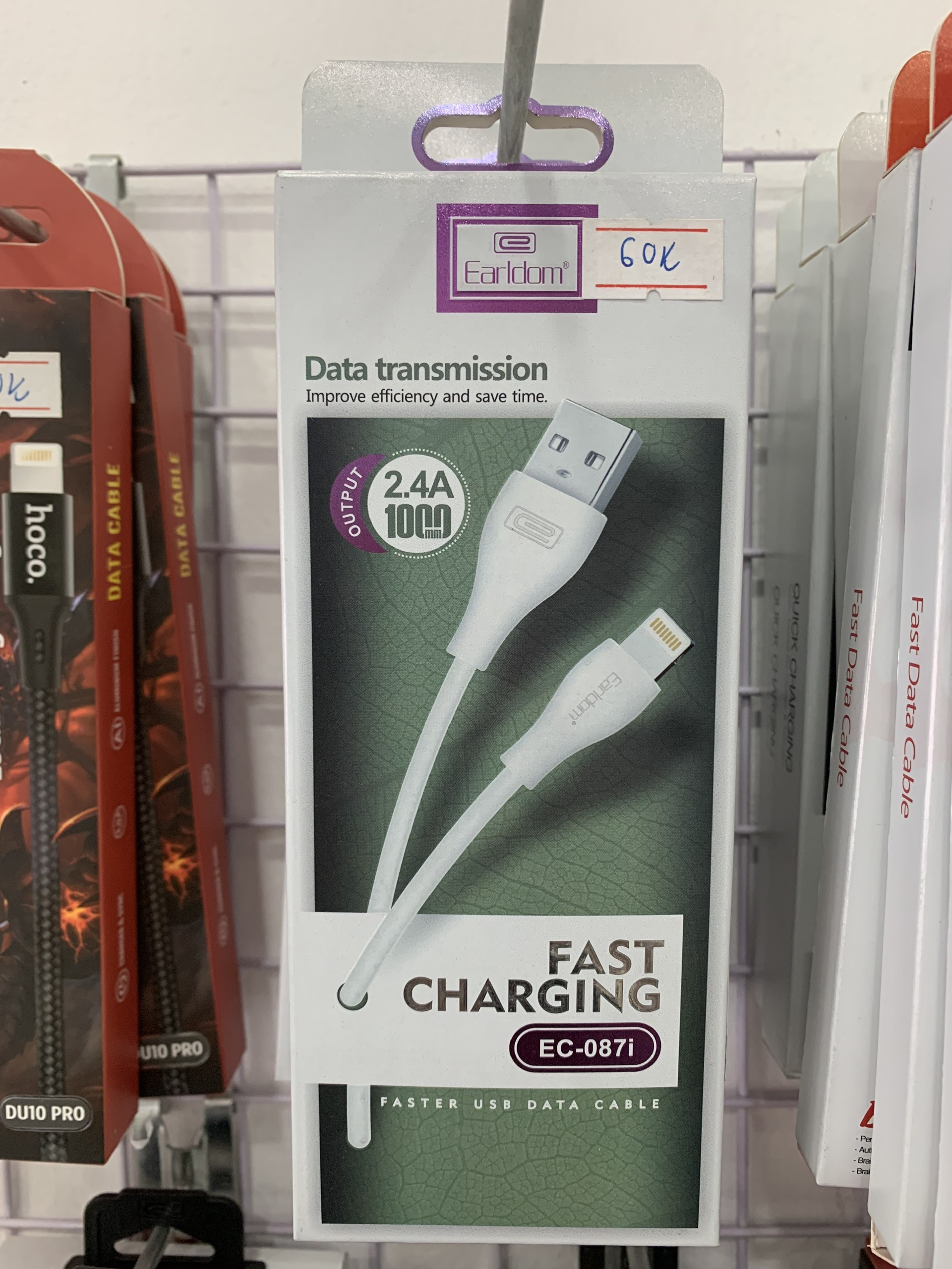 Cáp Sạc Earldom 1M EC-087i Dành Cho Iphone