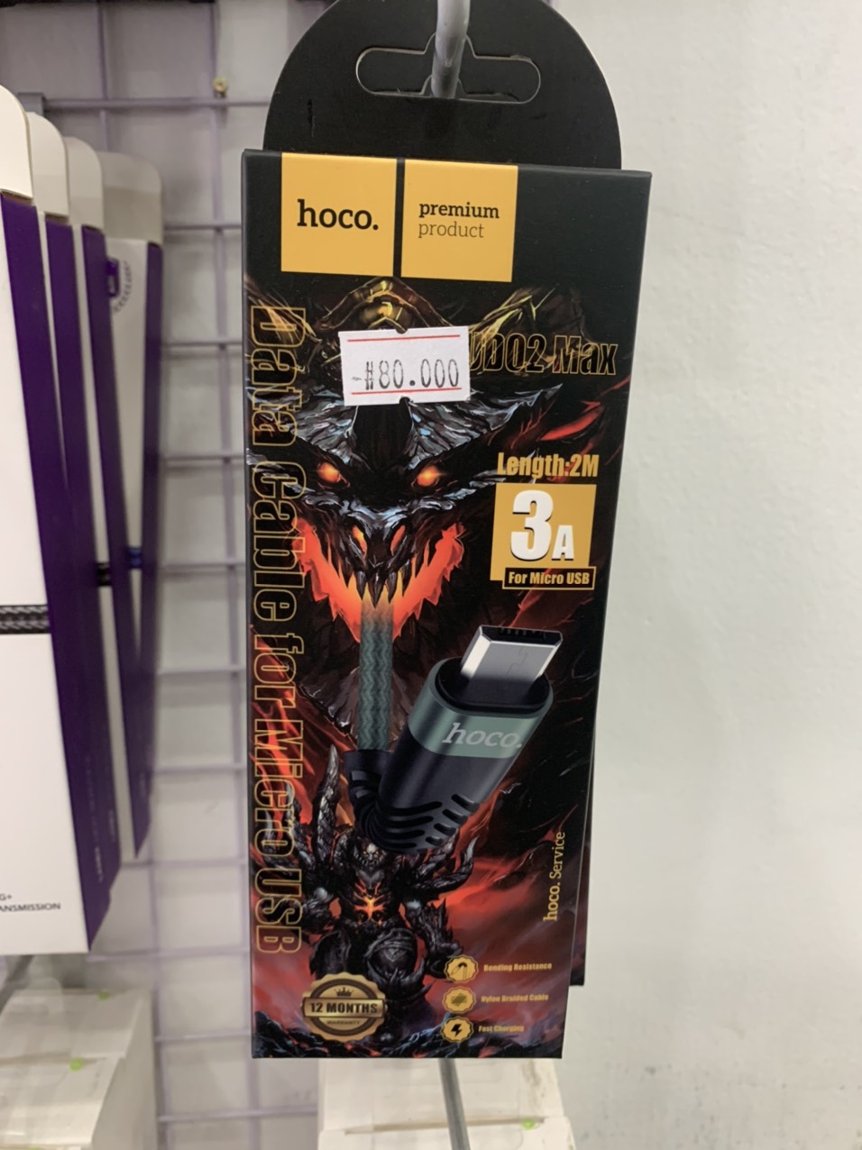 Cáp sạc HOCO UD02 - DÀI 2m