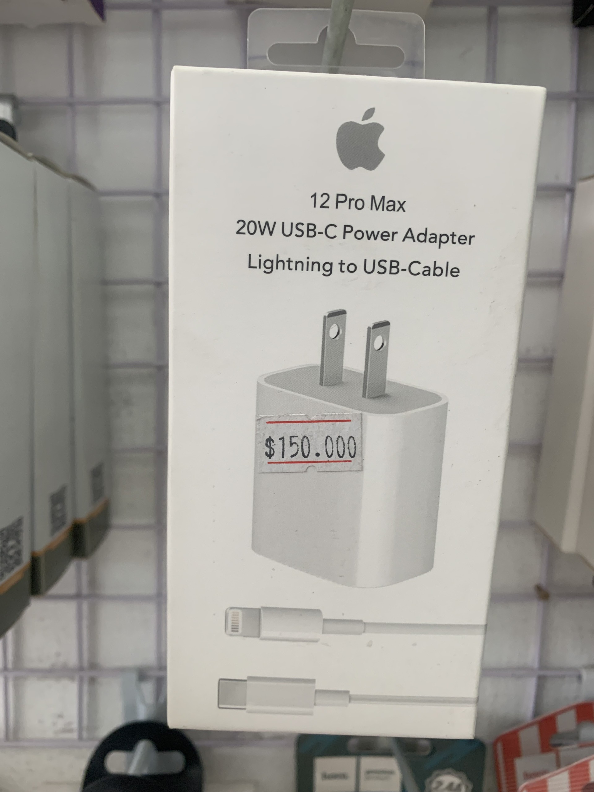 Bộ Sạc Điện Thoại iPhone 12 Công Suất 20W